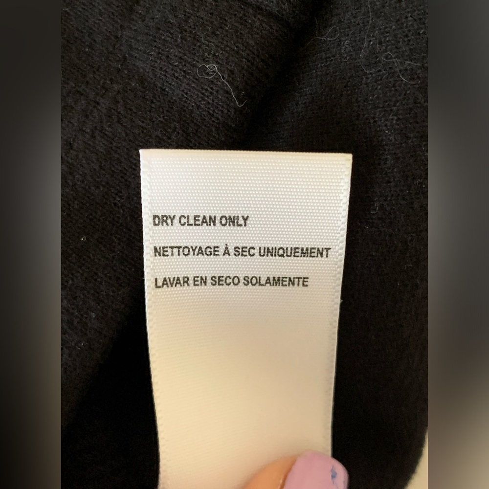 STANDARD JAMES PERSE BLACK STANDING COLLAR TERRY JACKET SIZE 3 FITS XS - Picture 6 of 10